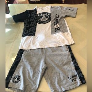 Born Fly boys shorts/T-Shirt